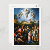 Transfiguration, Raphael Postkarte (Vorne/Hinten)