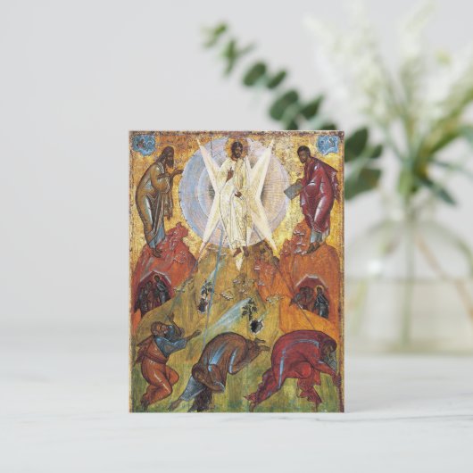 Transfiguration von Andrei Rublev Postkarte (Stehend Vorderseite)