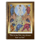 Transfiguration von Christus Notizblock (Vorderseite)