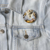 Transfiguration von Christus - Raphaello Sanzio Button (Beispiel)
