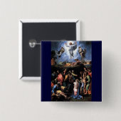 TRANSFIGURATION VON JESUS BUTTON (Vorne & Hinten)