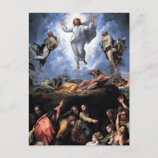 TRANSFIGURATION VON JESUS POSTKARTE (Vorderseite)