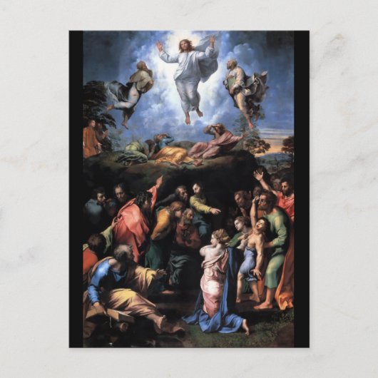 TRANSFIGURATION VON JESUS POSTKARTE (Vorderseite)