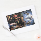 TRANSFIGURATION VON JESUS RECHTECKIGER AUFKLEBER (Umschlag)