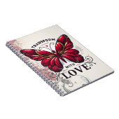 Transform with Love Journal – Self-Discovery Noteb Notizblock (Rechte Seite)
