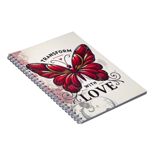 Transform with Love Journal – Self-Discovery Noteb Notizblock (Rechte Seite)