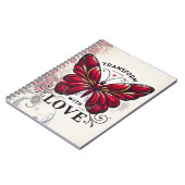 Transform with Love Journal – Self-Discovery Noteb Notizblock (Linke Seite)