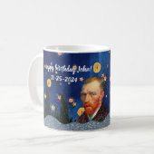 Transform Your Space with Van Gogh's Starry Night Kaffeetasse (Vorderseite Links)