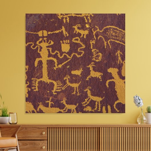Transform Your Walls Into a Sacred Story Southwest Leinwanddruck (Insitu (Wohnzimmer))