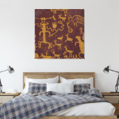 Transform Your Walls Into a Sacred Story Southwest Leinwanddruck (Insitu (Schlafzimmer))