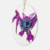 Transformable Battler Zauhawk Keramikornament (Links)