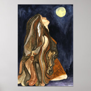 Transformation Aquarelldruck Poster