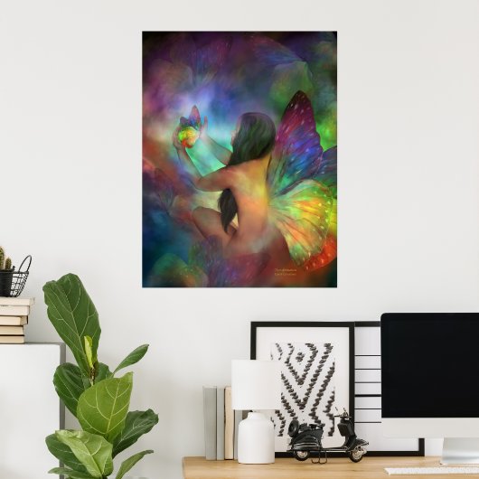 Transformation Art Poster/Print Poster (Heimbüro)