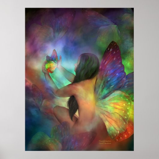 Transformation Art Poster/Print Poster (Vorne)