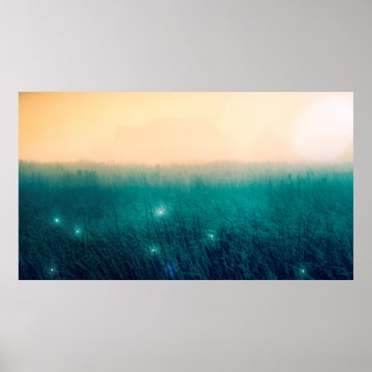 Transformation Grunge Textur Sonne Poster (Vorne)