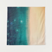 Transformation Grunge Textur Sonne Wandteppich (Vorderseite (Horizontal))