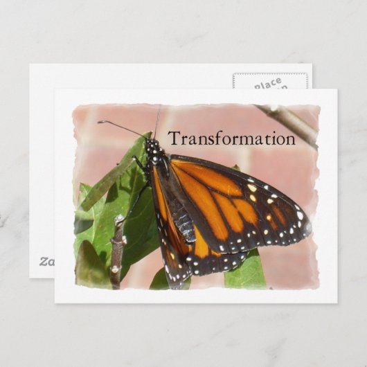 Transformation Postkarte (Vorne/Hinten)