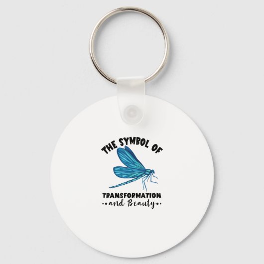 Transformation Schönheit Natur Insekt Libellen Dr Schlüsselanhänger (Vorderseite)