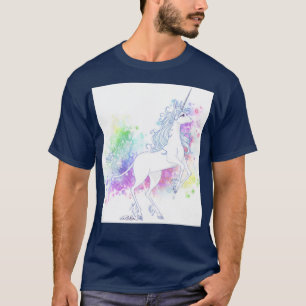 Transformation von Einhorn-Trimixen T-Shirt