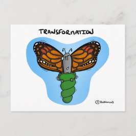 Transformations-Coaching-Karte Postkarte