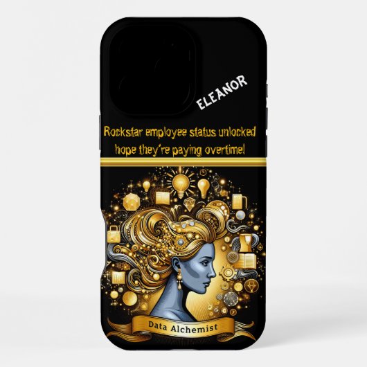 Transformative Reise eines Data Scientists bei der iPhone Hülle (Rückseite)