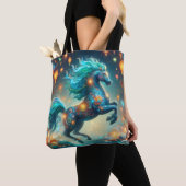 Transformative Teal Horse Tasche (Von Nahem)