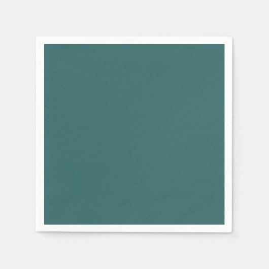 Transformative Teal  Serviette (Vorderseite)