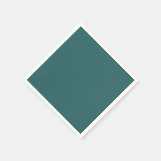Transformative Teal  Serviette (Ecke)