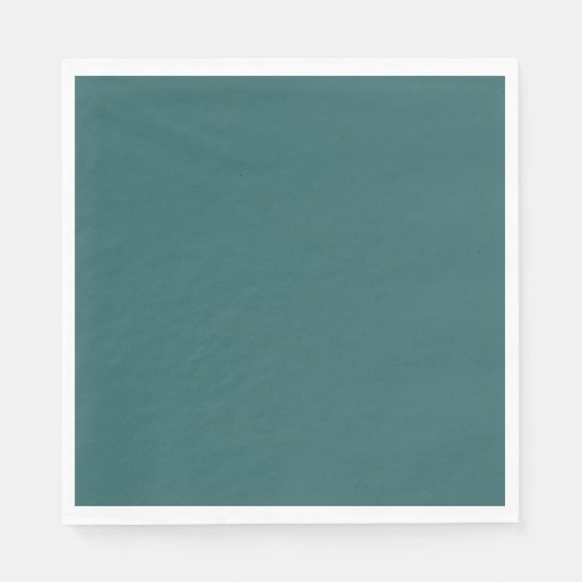 Transformative Teal  Serviette (Vorderseite)