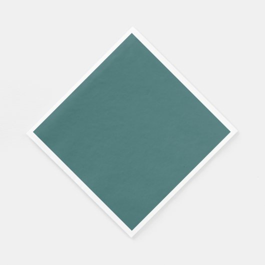 Transformative Teal  Serviette (Ecke)