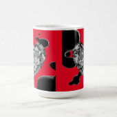 Transformativer Wärmeaktivierter Kaffee-Cup Verwandlungstasse (Zentrum)