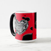 Transformativer Wärmeaktivierter Kaffee-Cup Verwandlungstasse (Vorderseite Links)