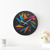 Transformatives Design Große Wanduhr (Zuhause)