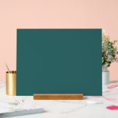 Transformatives Teal Acrylschild (Hochzeit)
