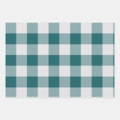 Transformatives Teal - Fair Isle - Feiertag Geschenkpapier Set (Vorderseite 3)