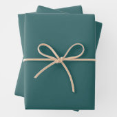 Transformatives Teal Geschenkpapier Set (Beispiel)