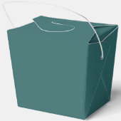 Transformatives Teal Geschenkschachtel (Rückseite)
