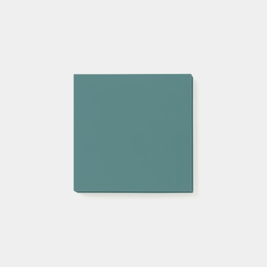 Transformatives Teal Post-it Klebezettel (Vorderseite)