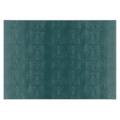 Transformatives Teal Schneidebrett (Vorderseite)