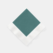 Transformatives Teal Serviette (Ecke)