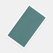 Transformatives Teal Serviette (Ecke)