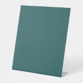 Transformatives Teal Sockelschild (Vorderseite)