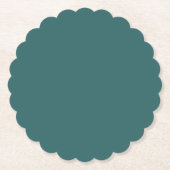 Transformatives Teal Untersetzer (Vorderseite)