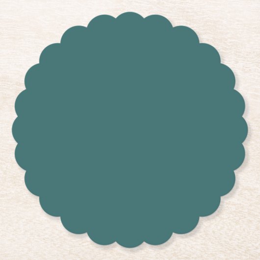 Transformatives Teal Untersetzer (Vorderseite)