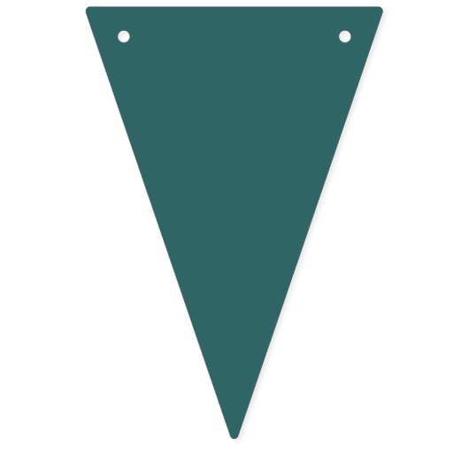 Transformatives Teal Wimpelkette (Zweite Fahne)