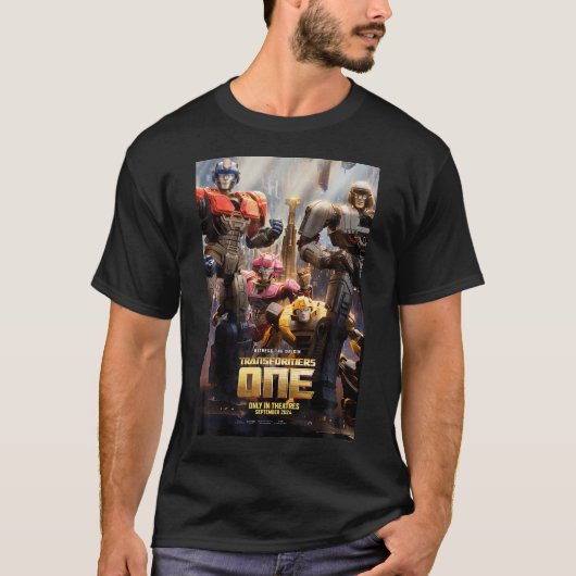 Transformatoren ein Zeuge der Entstehung Movie Pos T-Shirt (Vorderseite)
