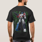 Transformers 1x005 MATRIX SCHWARZ VON SAMURAI FEUD T-Shirt (Rückseite)