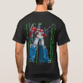 Transformers 1x008 MATRIX SCHWARZES T-SHIRT Von SA (Rückseite)
