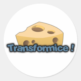 Transformice Logo-Aufkleber Runder Aufkleber