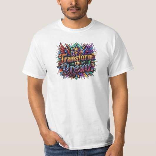 Transformiere den Schritt – Bold Journey T-Shirt (Vorderseite)